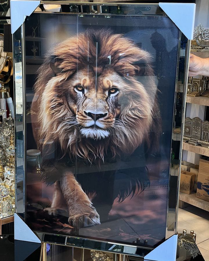Lion art board