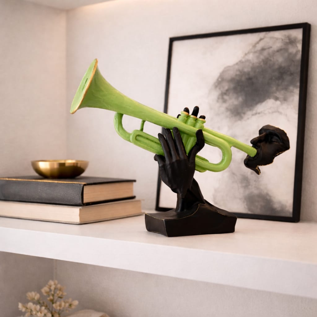 Flute green and black