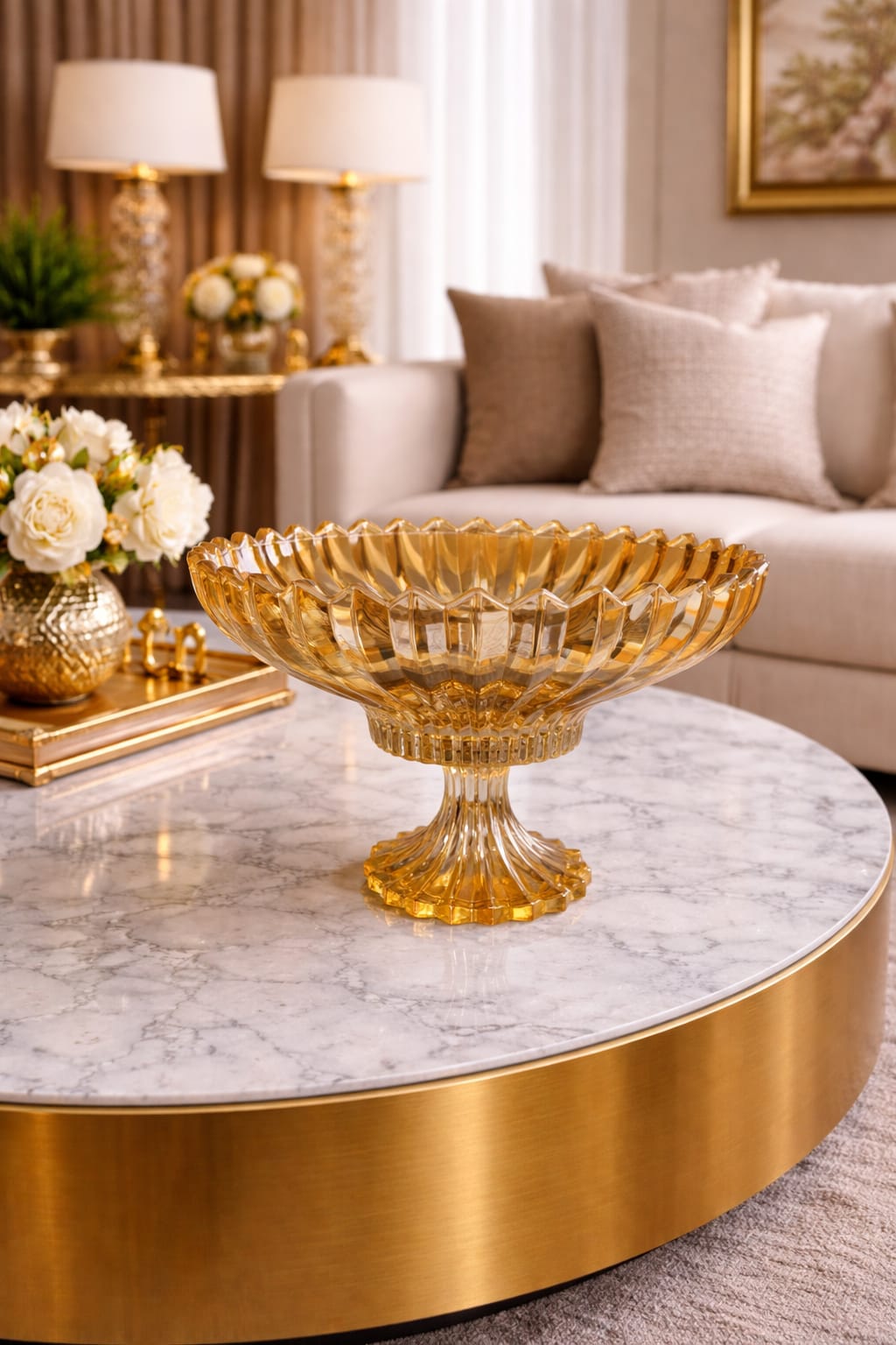 Large glass bowl - Image 2