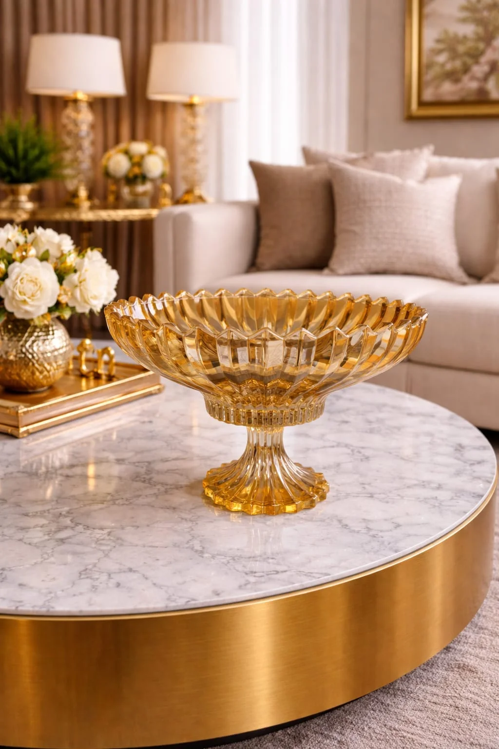 Large glass bowl - Image 3