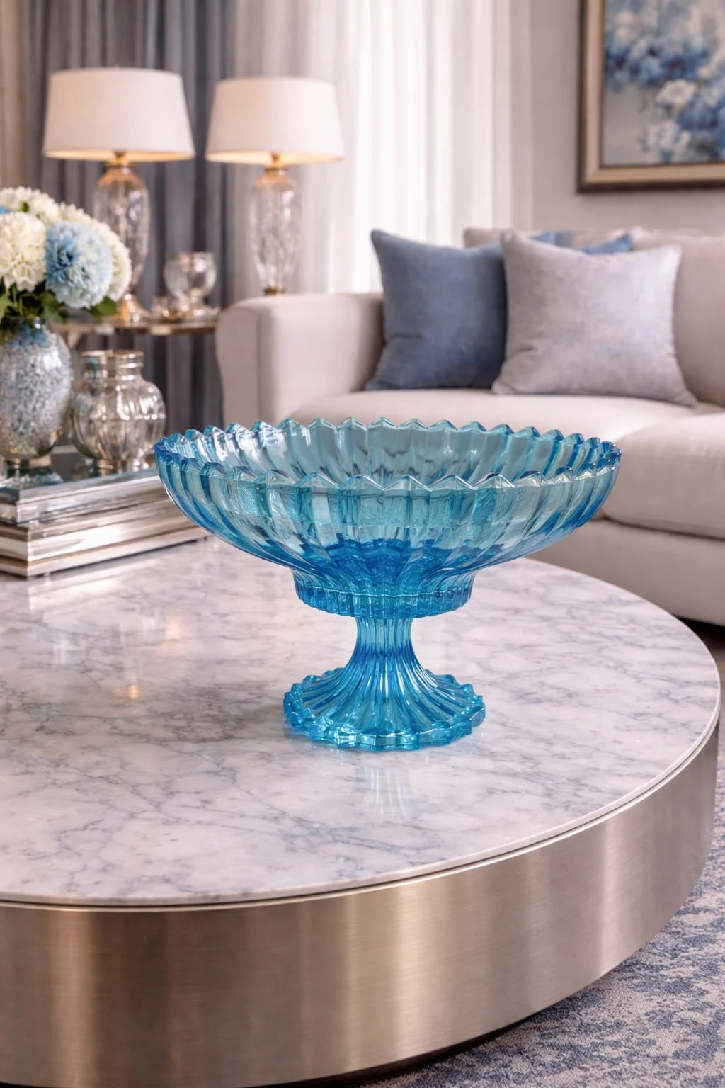 Large glass bowl - Image 4