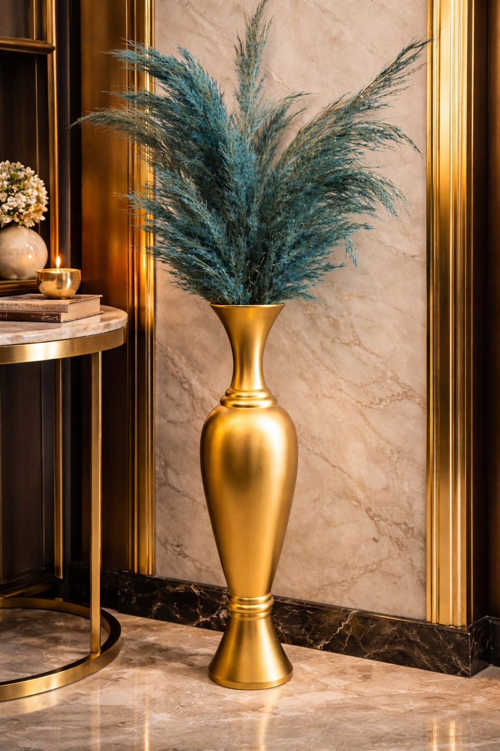 Gold vase big